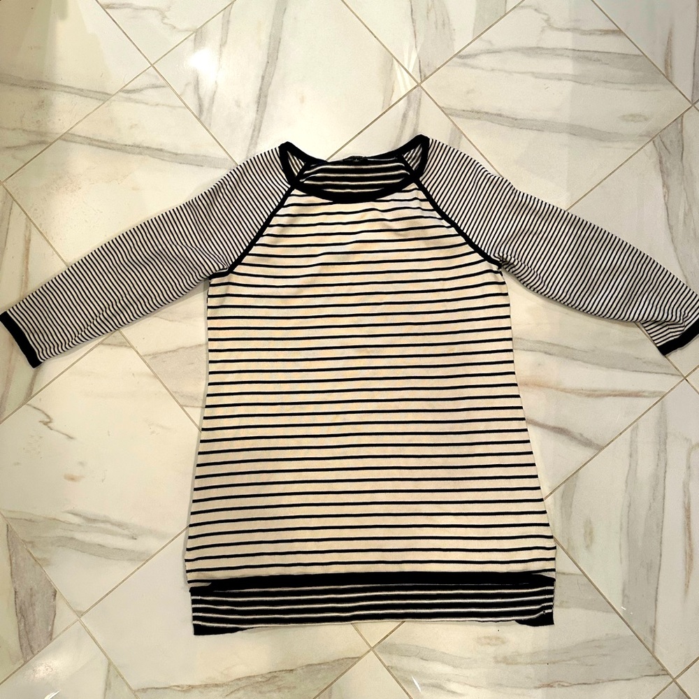Talbots stripped knit tee!